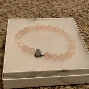 Rose Quartz 8mm Stretchy Bracelet